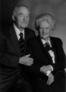 Paul Winnebeck mit seiner Frau Grete